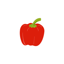 Rote Paprika Icon